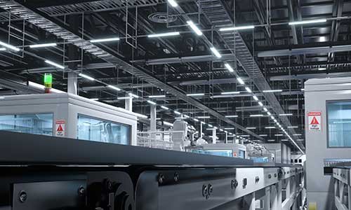 Industrial LED light solution warehouse factory